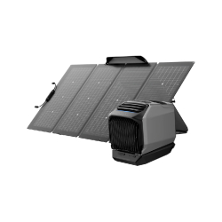 Climatiseur portable EcoFlow WAVE 2 - WAVE 2 + Batterie supplémentaire + Panneau solaire bifacial 220 W
