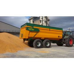 G 180 benne agricole monocoque - gourdon sa - charge 18 t