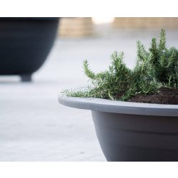 Jardinière Esferica UM1100PM - en acier avec traitement Ferrus résistant à la corrosion