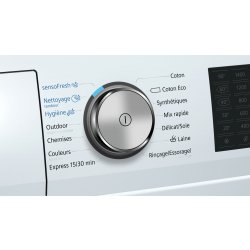 Wm14t709ff IQ500 - Lave-linge professionnel BSH Electroménager - 1400 trs/min avec système sensoFresh et écran LED multiTouch