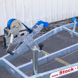 6m30-2M20 -1X 1500 kg 1500 kg - VLEMMIX - Remorque Porte-Bateau