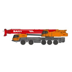 Grue automotrice SANY STC1000C - 100t - Flèche 13,25-78,1m - Puissance 350 kW/1800 rpm