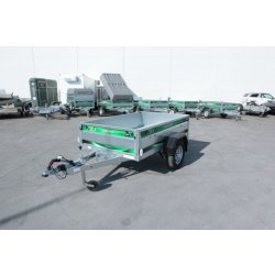 Remorque étanche DAXARA 218F - Plancher bois, fabrication française pour bricolage, transport et vacances