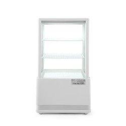 Vitrine de table réfrigérée positive 2 étagères 58L ARKTIC HENDI - Blanc