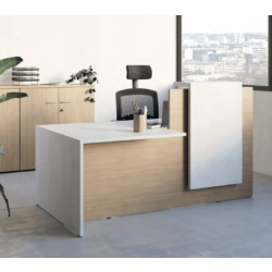 Fifty Fifty - Comptoir d'accueil compact et convivial - Buronomic