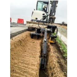 Trancheuse pour des fouilles plus profonde - HYDRIVE
