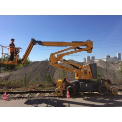 Nacelle rail/route 100% électrique - SKY 150e pour ateliers et environnements fermés