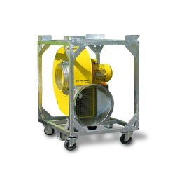 Ventilateur-extracteur mobile hautes performances TFV 300 - 7.000 m³/h - IP55 - utilisable avec gaines jusqu'à 40m