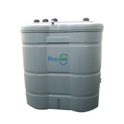 Cuve à fioul 1500L DISTRIFIOUL COMPACT - Double paroi, sans pompe, traitée anti-UV