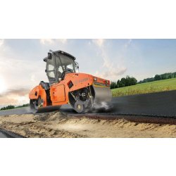 Hd 110 rouleau compresseur tandem - hamm - poids 10530 kg