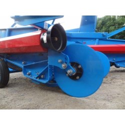 Arracheuse de pommes de terre Krukowiak aligneuse 1 rang eco 70 - Occasion - Tapis à barreaux gainés caoutchouc 70cm