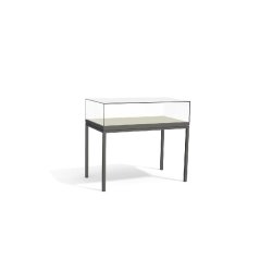 Vitrine table muséographique sur mesure et fabriquée en france