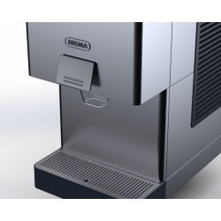 Distributeur automatique de glace nuggets production 100kg/24h réserve 5kg condenseur air Brema