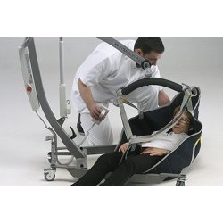 Lève-personne handicapé à domicile avec capacité de levage à 150 kg pour le soulèvement au sol et le transfert de personne à mobilité réduite - winncare - winn'motion 150