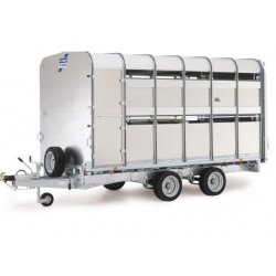 Ta5 - remorque bétaillère Ifor Williams Trailers Ltd - double essieu - poids brut maximum 2 700 kg - système EasyLoad