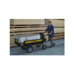 Brouette à moteur DT-300L E - Alitrak - 300 kg - Plateau 260L et moteur électrique 24V