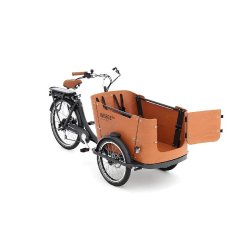 Triporteur électrique Babboe Go-E - grande capacité d'accueil, 7 vitesses, antivol intégré