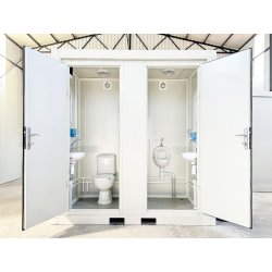 WC-Urinoir - Solution modulaire haut de gamme avec isolation thermique et équipements personnalisables