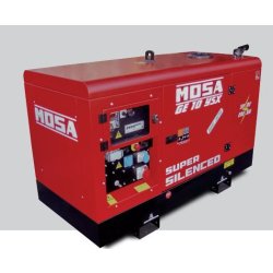 Ge 10 YSX groupe électrogène - Mosa - Diesel, 50 Hz, 9.5 kVA triphasé - Refroidissement à eau