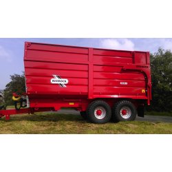 Remorque agricole d'ensilage Redrock - capacité de 10,5 t à 20 t - châssis solide et essieux grande vitesse