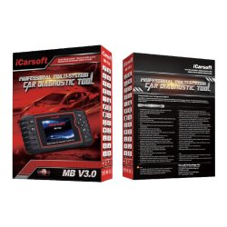 Valise diagnostic automobile iCarsoft MB V3.0 - Écran 4 pouces - Diagnostic complet pour Mercedes, Smart et Sprinter