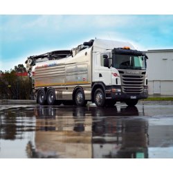 Cap Combi CL - Hydrocureur Capellotto - Réservoirs latéraux eau propre - Cloison interne amovible ou fixe