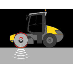 Compacteur de sol monobille rc70