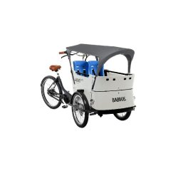 Triporteur électrique Babboe Curve Mountain - 4 enfants - Moteur Yamaha - Boîte Enviolo Nu Vinci