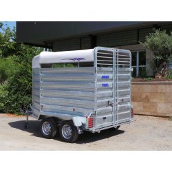 Bétaillère XL Wilsud - Grand volume 2.80m x 1.60m x 1.90m - PTC 2000 kg - Double essieux freinés