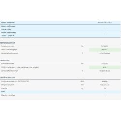 Fwdb r32 - climatiseur professionnel - airwell - réversible