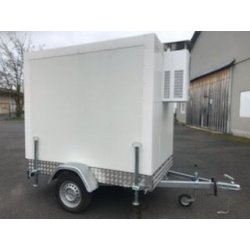Remorque frigorifique neuve avec simple essieu de 750 kg - ARNO 17