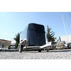 Remorque fermée avec une suspension pullman 2 galvanisée pour le transport de grosse moto, de quad, de vélos, les loisirs ou pour des besoins pro - debon - cargo p2