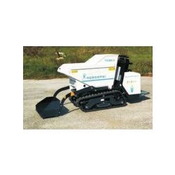 Tc120-E Evolution Line - Brouette à moteur électrique Messersi - 1200 kg - Transmission électrique et chenilles innovantes