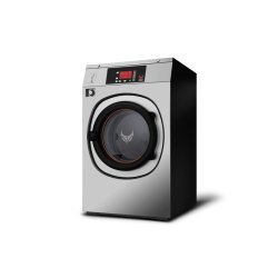 Lave-linge industriel à cuve fixe - capacité 8 à 14 kg - acier inoxydable - essorage normal - interface Aries