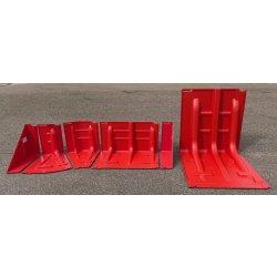Dispositif anti-inondation démontable - Mobile, auto-stable et léger - Noaq Boxwall - Hauteur de protection 1m