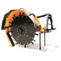 Trancheuse DONDIDRENAG - spéciale drainage - efficacité sol non-rocheux - largeur de tranchée 8 à 14cm ajustable