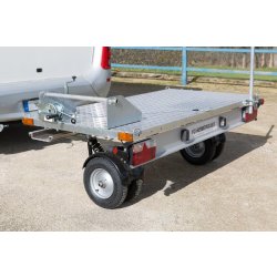 Remorque transversale avec roues pivotantes 360° - YO - CCP5 - Charge utile 230 ou 260 Kg - Référence YO_CCP5