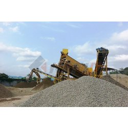 Broyeur / concasseur et cribles mobile 200-800 t/h en carrière