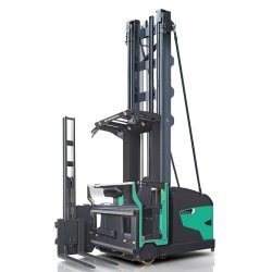 Chariot tri-directionnel Mitsubishi VNT11-20(XL) - électrique, capacité 1100-1400 kg, hauteur de levage sur demande