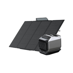 Climatiseur portable EcoFlow WAVE 2 - WAVE 2 + Batterie supplémentaire + Panneau solaire portable 400 W