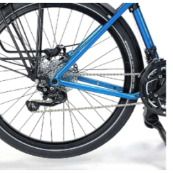 Tandems - Pino Tour Tandem Aluminium avec Moyeu Rohloff 14 vitesses et Freins hydrauliques Shimano XT
