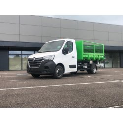 Benne ampliroll 3,5t rehausses grillagées amovibles 7,4m3  - modèle J 3.2
