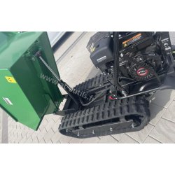 MINI-DUMPER CHENILLES GEO MD500 500KG – BENNAGE HYDRAULIQUE 9CH - DÉMARRAGE ÉLECTRIQUE - VITESSE 6+2 – BROUETTE TRANSPORTEUR
