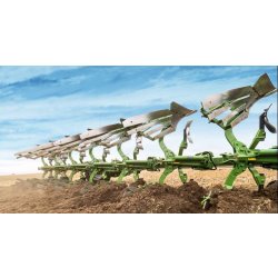 Hektor charrue semi-portée - Amazone - 6 à 8 corps - largeur de travail réglable de 38 à 50 cm - pour tracteurs jusqu'à 360 chevaux