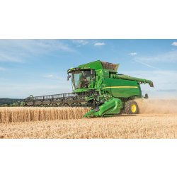 T550 moissonneuse-batteuse John Deere - 224 kW / 305 ch - moteur PowerTech PSS 6,8 l, large canal de 1400 mm, optimisations avancées