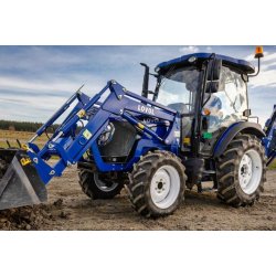 Tracteur équipé d'un moteur de 4 cylindres doosan d34 common rail - 90cv m904