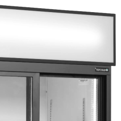Vitrine réfrigérée blanc FSC891S - 2 portes TEFCOLD