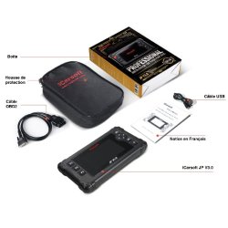 Valise diagnostic automobile iCarsoft JP V3.0 - Compatibilité véhicules asiatiques - Grand écran 4,3 pouces