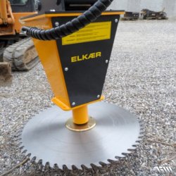 Disque d'élagage pour pelle de 2 à 12 tonnes