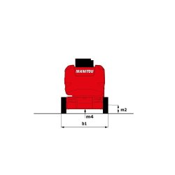 120 aetj-c nacelle élévatrice articulée - manitou - hauteur de travail 11.95m